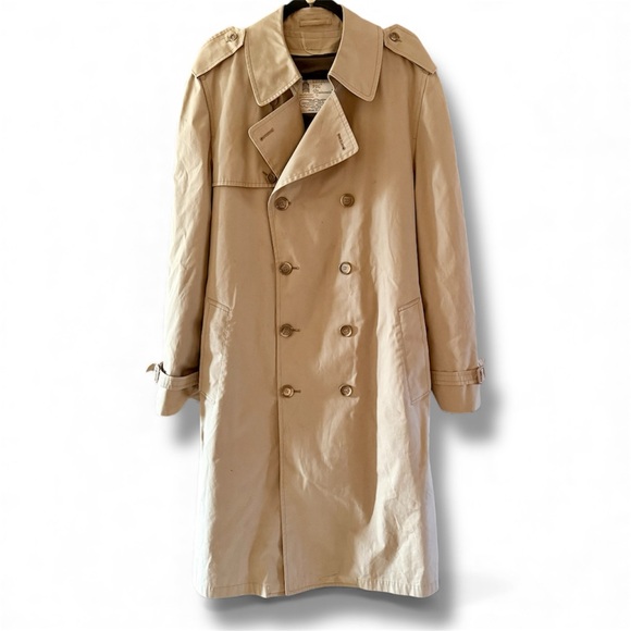 London Fog Jackets & Blazers - London Fog Maincoats Classic Tan Trench Coat